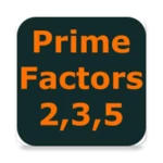 prime factorization calculator android application logo